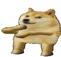 Doge Dance Using This Tag To Find It Camel Bag Sticker