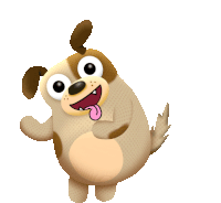 Doggy Dance Sticker