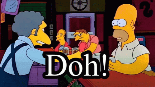 Doh Homer Simpson GIF