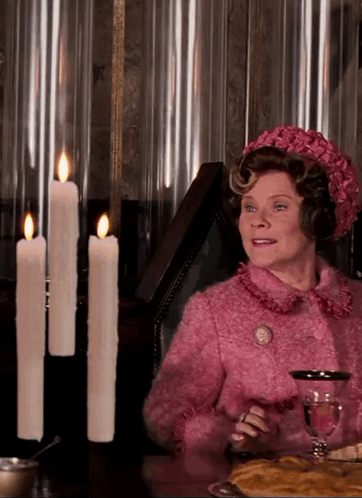 Dolores Jane Umbridge Harry Potter GIF