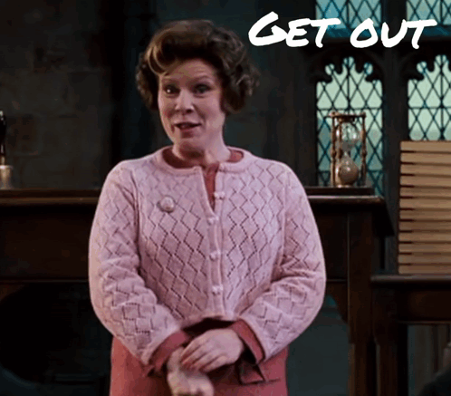 Dolores Jane Umbridge Harry Potter GIF