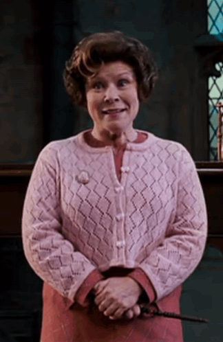 Dolores Jane Umbridge Harry Potter GIF