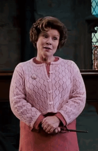 Dolores Jane Umbridge Harry Potter GIF
