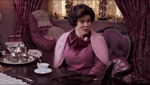 Dolores Jane Umbridge Harry Potter GIF