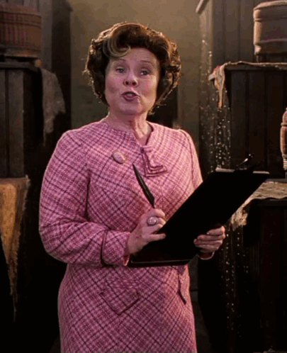 Dolores Jane Umbridge Harry Potter GIF