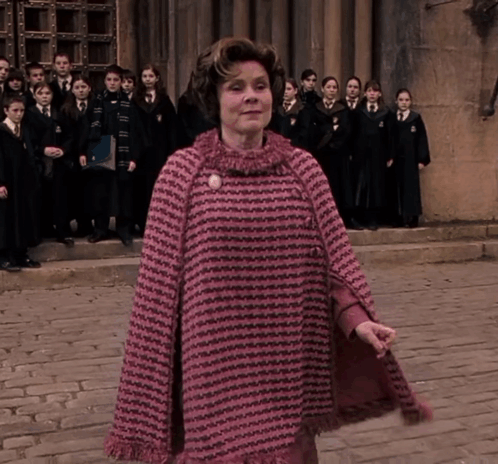 Dolores Jane Umbridge Walking GIF