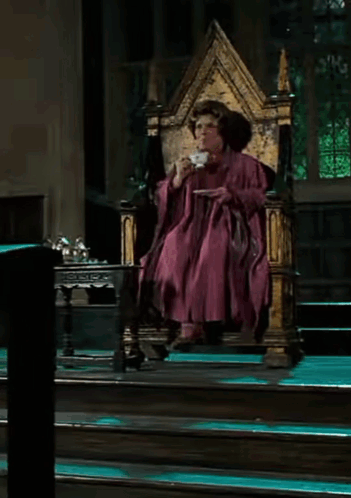 Dolores Umbridge Harry Potter GIF