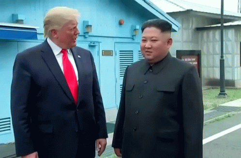 Donald Trump Kim Jong Un GIF