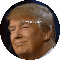 Donald Trump Wink Sticker