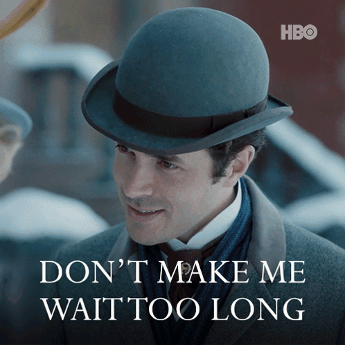 Don'T Make Me Wait Too Long Larry Russell GIF