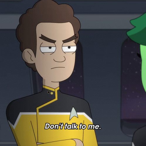 Dont Talk To Me Lieutenant Oconnor GIF