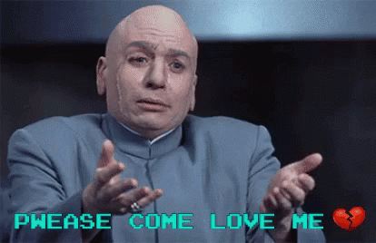Dr Evil Love Me GIF
