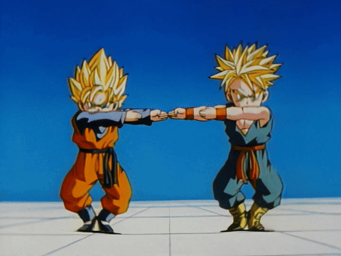 Dragon Ball Z Fusion GIF