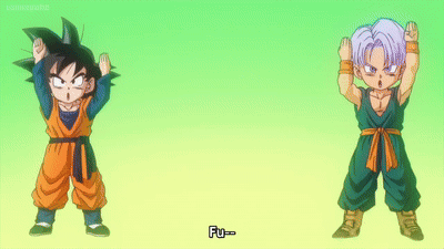 Dragon Ball Z Fusion GIF