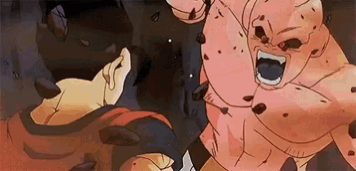 Dragon Ball Z Gohan Vs Majin Buu GIF