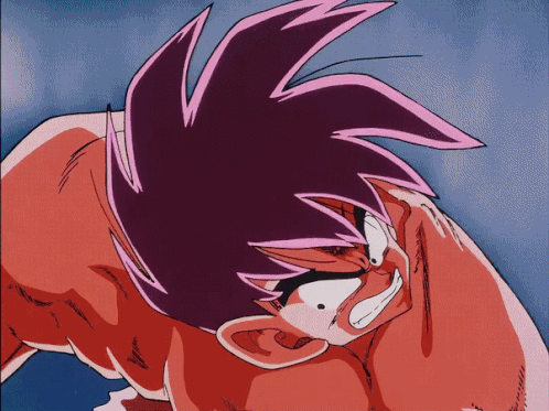 Dragon Ball Z Goku Vs Vegeta GIF