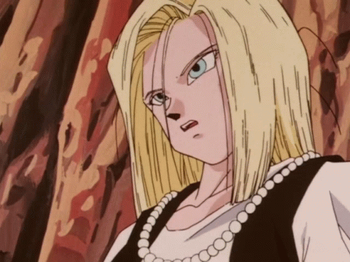 Dragon Ball Z N18 GIF