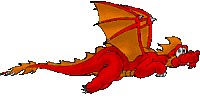 Dragon Dragon Flying Sticker