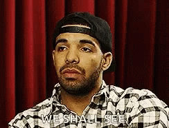 Drake Awkward GIF