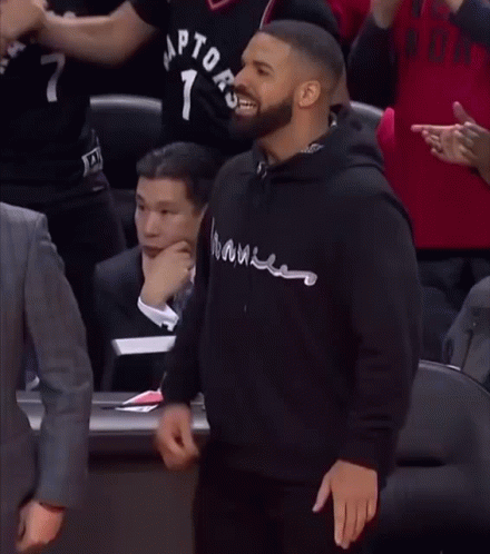 Drake Hyped GIF