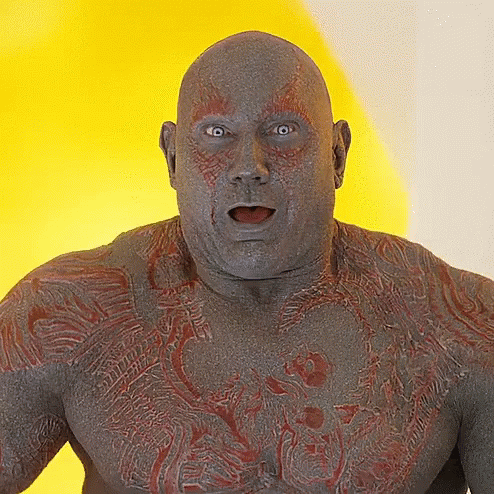 Drax Laughing GIF