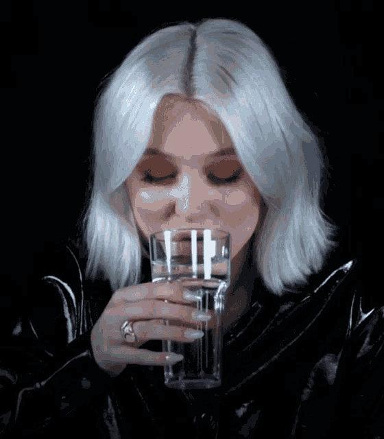 Drinking Water Zara Larsson GIF