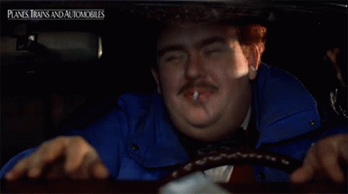 Driving Del Griffith GIF