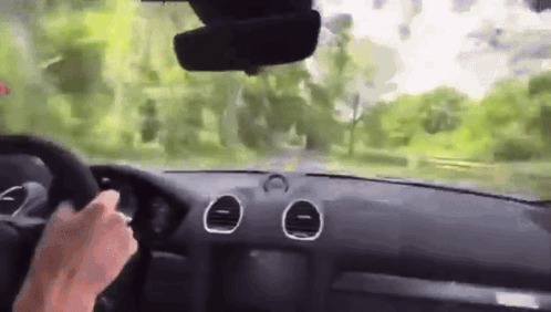 Driving Really Fast Passenger Pov Highspeed GIF