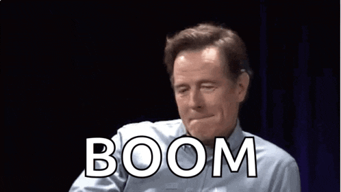 Drop The Mic Bryan Cranston GIF