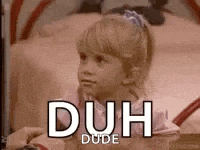 Duh Sarcastic GIF