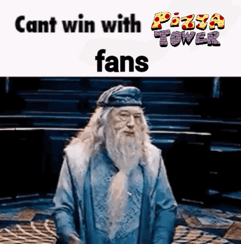 Dumbledore Pizza Tower GIF