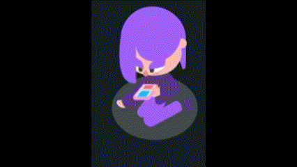 Duolingo Lily GIF