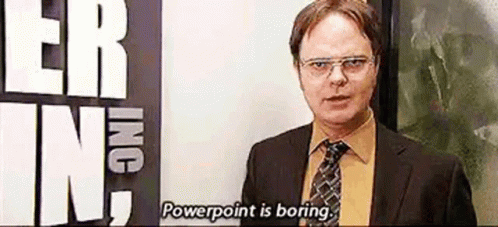 Dwight Power Point GIF