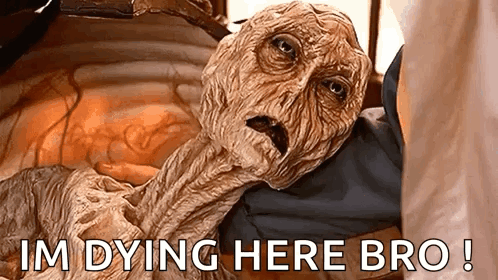 Dying Hungry And Thirsty GIF