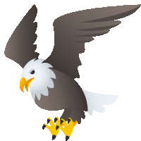 Eagle Nature Sticker
