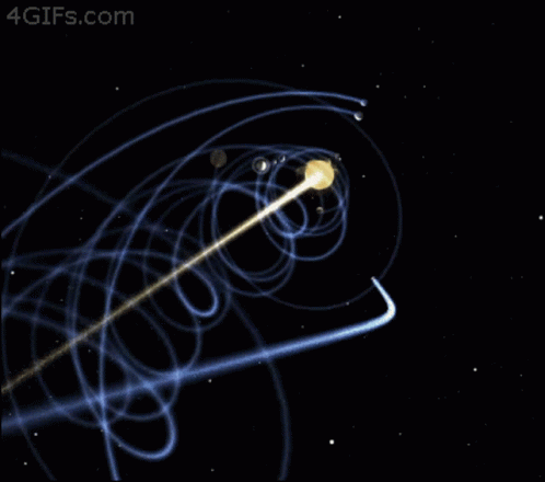 Earth And Sun Earth Orbeting Sun GIF