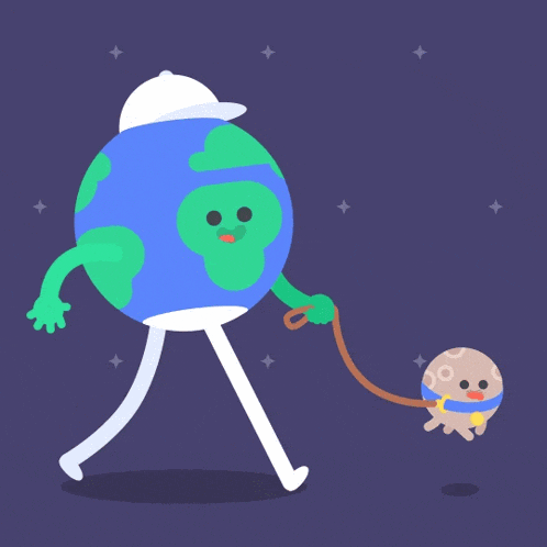 Earth Moon GIF
