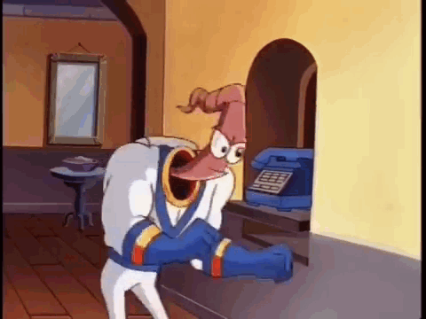 Earthworm Jim Phone Call GIF