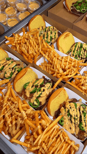 Easy Street Burgers Fast Food GIF