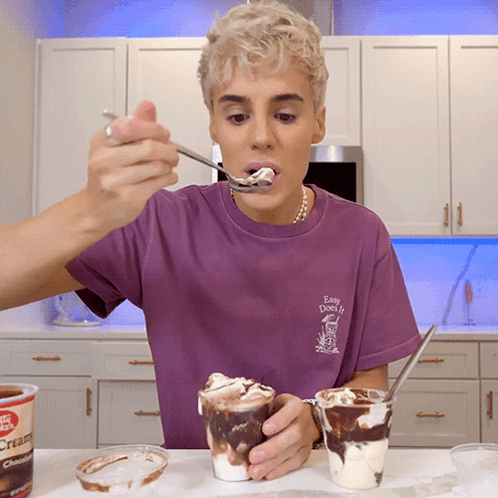 Eating Ice Cream Raphael Gomes GIF