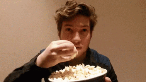 Eating Popcorn GIF