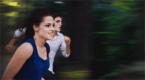 Edward Cullen Running GIF