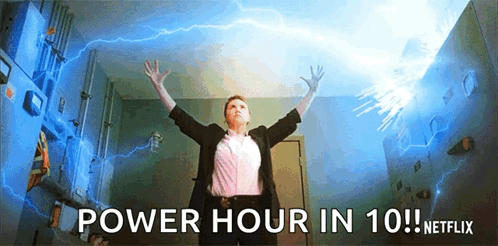 Electric Super Powers GIF