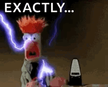Electrician Electric Shock GIF
