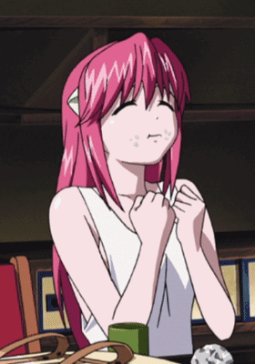Elfen Lied Lucy GIF