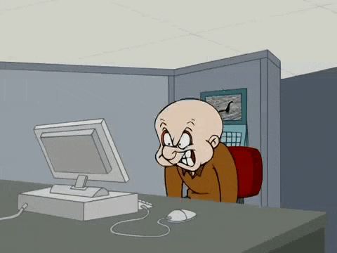 Elmer Fudd Computer GIF