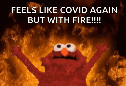 Elmo Fire GIF
