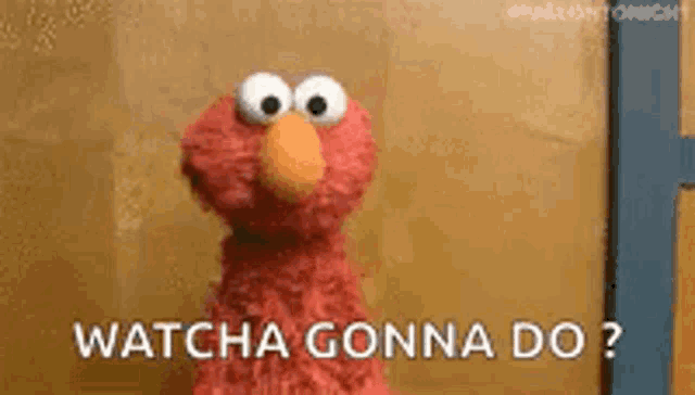 Elmo Shrug GIF