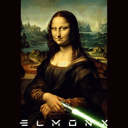 Elmonx Mona Lisa GIF
