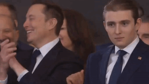Elon Musk Barron Trump GIF